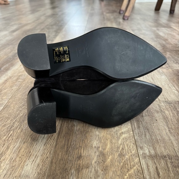 NWOT! Rag & Bone Brynn Pointy Toe Block Heel Boot - Suede - Picture 8 of 12